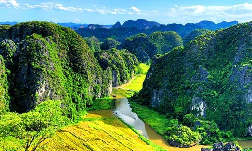 Vietnamem od Mekongu až do Sapy - Ninh Binh - Vyhlídka Mua