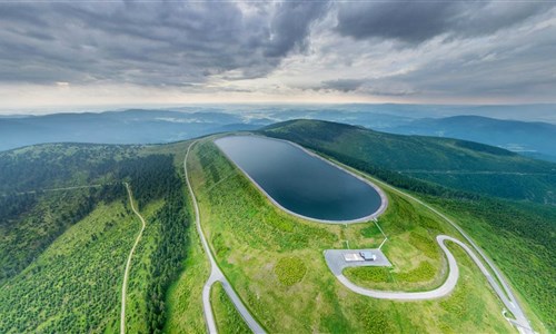 Kouzlo Jeseníků - památky a krásy hor - Horní nádrž Dlouhé stráně