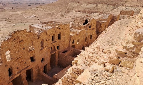 Jižní Tunisko s koupáním na Djerbě a lehkou turistikou - Ksar Douiret