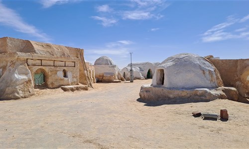 Jižní Tunisko s koupáním na Djerbě a lehkou turistikou - kulisy natáčení Star Wars , Mos Espa