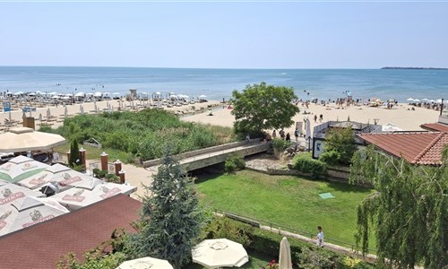 Hotel Blue Bay*** - Bulharsko, Slunečné pobřeží - Hotel Blue Bay - pohled z balkonu