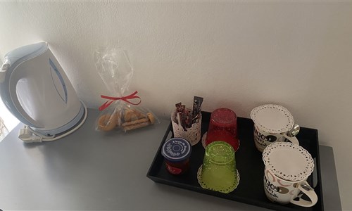 Penzion Anko - Vybavení pokoje na uvítanou