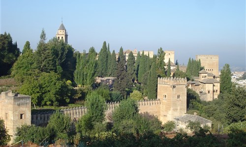 Slunečná Andalusie - letecky z Brna - Granada ALhambra