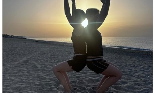 Jóga v Kalábrii s koupáním