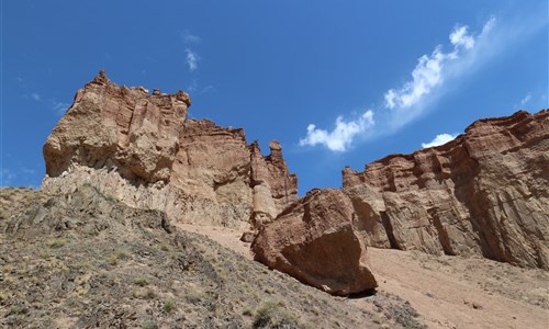 Národní parky a města Kazachstánu - Charyn kaňon