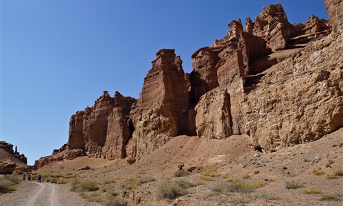 Národní parky a města Kazachstánu - Charyn kaňon
