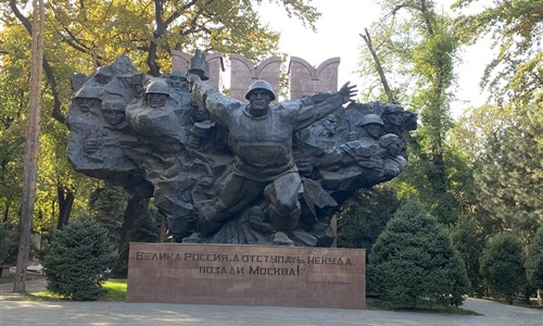 Národní parky a města Kazachstánu - Almaty - Panfilov park