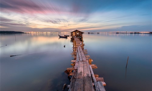 Poznávání Malajsie s koupáním na Langkawi - Penang - Clan Jetty
