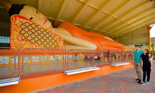 Poznávání Malajsie s koupáním na Langkawi - Penang - chrám Chayamangkalaram