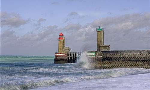 Bretaň a Normandie s koupáním a ostrovem Jersey
