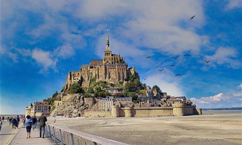 Bretaň a Normandie s koupáním a ostrovem Jersey