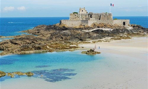 Bretaň a Normandie s koupáním a ostrovem Jersey