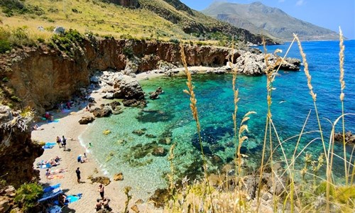 Skryté krásy západní Sicílie - Pláž v Zingaro