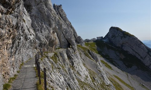 Luzern, Pilatus a parní zubačka na Rigi - Vycházka na Pilatu
