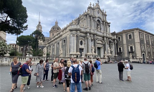 To nejlepší ze Sicílie - letecky - Catania katedrála