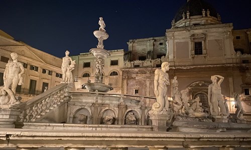 To nejlepší ze Sicílie - letecky - Palermo - fontány