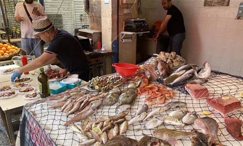 To nejlepší ze Sicílie - letecky - Palermo - rybí trh s jídelnami