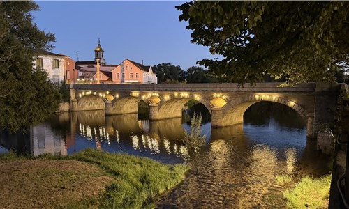 Porto a bukolická příroda severního Portugalska - Portugalsko - Arcos de Valdevez - most