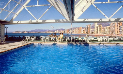 Hotel Benikaktus*** - Španělsko, Costa Blanca, Benidorm - hotel Benikaktus, bazén