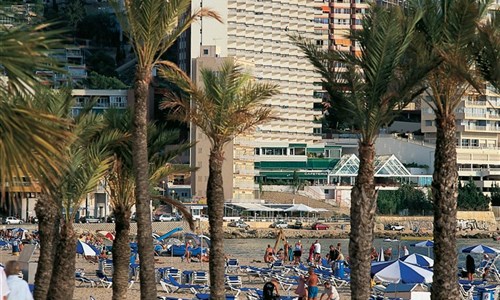 Hotel Benikaktus*** - Španělsko, Costa Blanca, Benidorm - hotel Benikaktus, pláž 