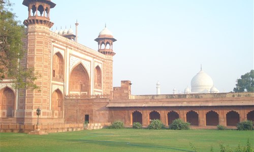 Indie, zlatý trojúhleník - Taj Mahal