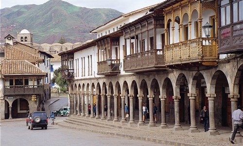 To nejlepší z Peru - Cusco, hlavní náměstí
