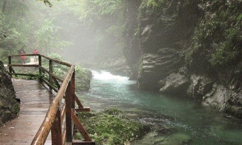 Julské Alpy a jezera Bled a Bohinj