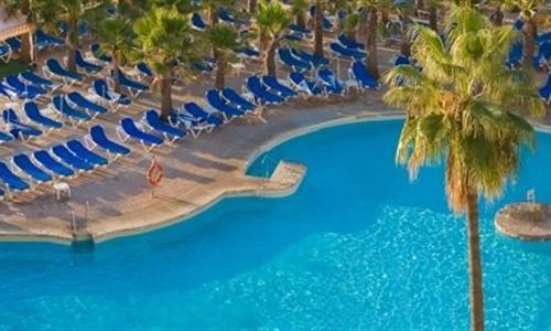 Hotel Playabonita**** pro starší 55 let - jaro v Andalusii - hotel Playa Bonita, Benalmádena, Costa del Sol, bazén