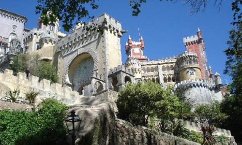 Portugalsko - mezi Lisabonem a Portem - Sintra - Palacio da Pena