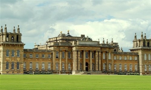 Královské zahrady Anglie - Blenheim Palace