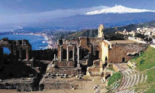 Rychlovlaky napříč Itálií - Taormina