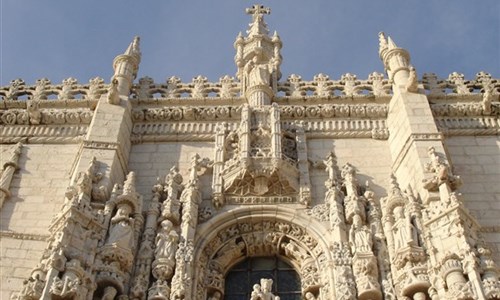 Lisabon, letecký víkend s průvodcem - Klášter sv. Jeronýma - portál
