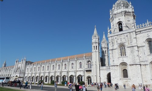 Portugalsko, velká cesta letecky - Klášter sv. Jeronýma- Lisabon