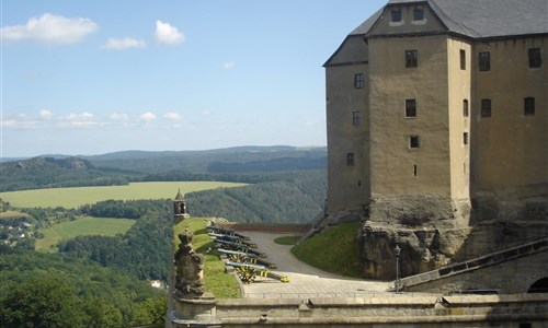 Českosaské Švýcarsko s výletem do Drážďan - Konigstein