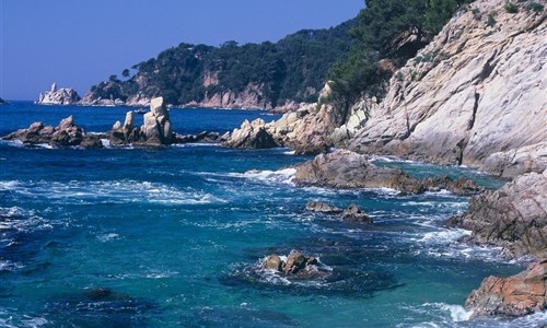 Barcelona s pobytem u moře - letecky - Costa Brava