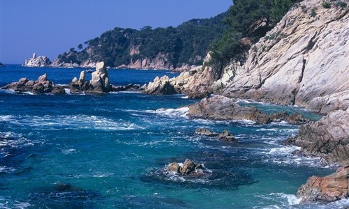 Katalánsko a Pyreneje - letecky - Costa Brava