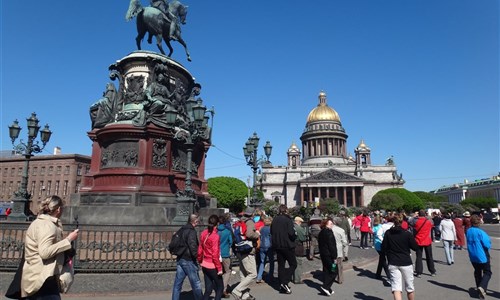 Petrohrad, letecký poznávací zájezd - Petrohrad - Izákův chrám