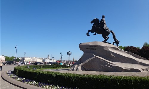 Petrohrad, letecký poznávací zájezd - Petrohrad - Bronzový jezdec