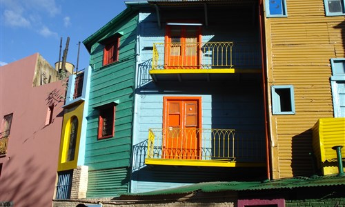 Argentina - Buenos Aires, Patagonie, Ohňová země - Caminito La Boca