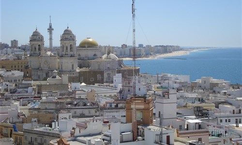 Andalusie jinak - letecky - Cadiz