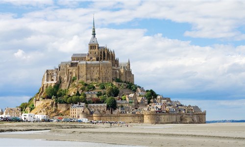 Velký okruh Francií - Mont Saint Michel