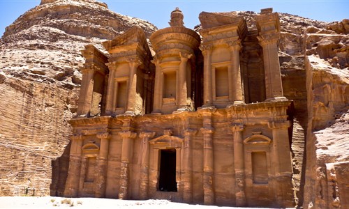 Velký okruh Jordánskem - Petra - Pokladnice