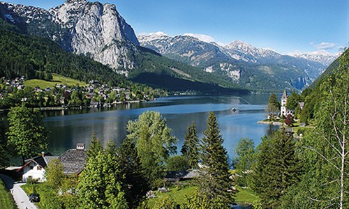 Festival narcisů v Solné komoře - Rakousko, Vorderer Gosausee