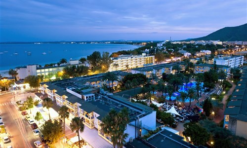 Aparthotel Alcudia Garden*** - 10/11 nocí - noční pohled