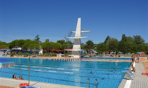 Villagio Albatros vlastní doprava - bazén
