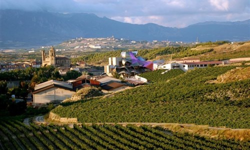 Baskicko a La Rioja - mezi útesy a vinicemi - Elciego