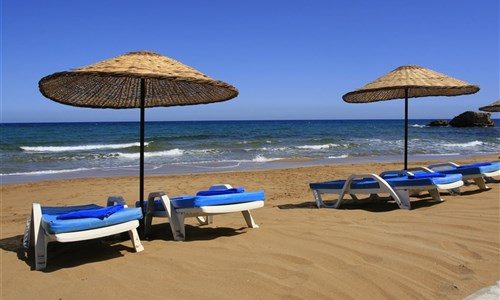 Hotel Acapulco***** - Severní Kypr, Kyrenia, Hotel Acapulco - pláž