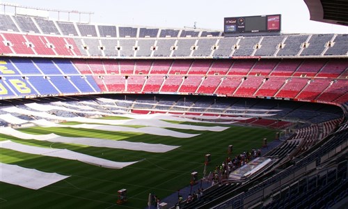 Barcelona s pobytem u moře - autobusem - Nou Camp