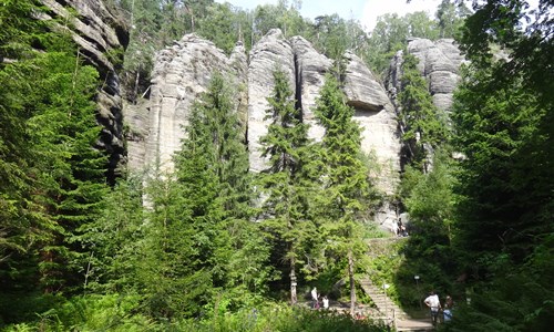 Adršpašské a Teplické skály - nejkrásnější skalní města a něco navíc - Telické skály