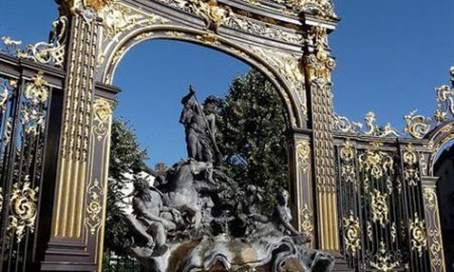 Kouzelné Alsasko, Lotrinsko - Nancy neptun Fountain